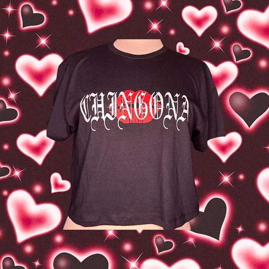 Chingona Crop Top